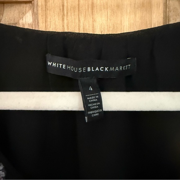 WHBM Floral Cold Shoulder Blouse - Picture 3 of 7